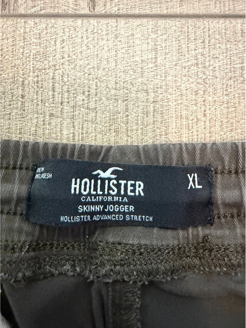 Hollister Brown Skinny Cargo Jogger Pants – Men’s XL